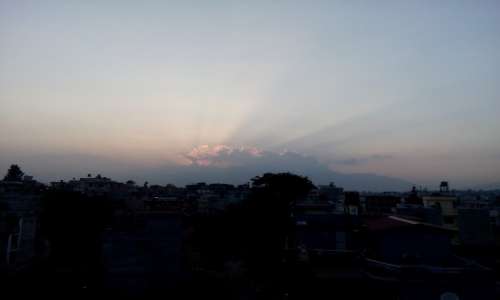 A view from Balkot, Bhaktapur.
