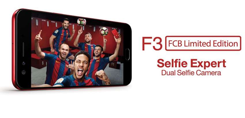 OPPO Launches F3 ‘FC Barcelona’ Smartphones