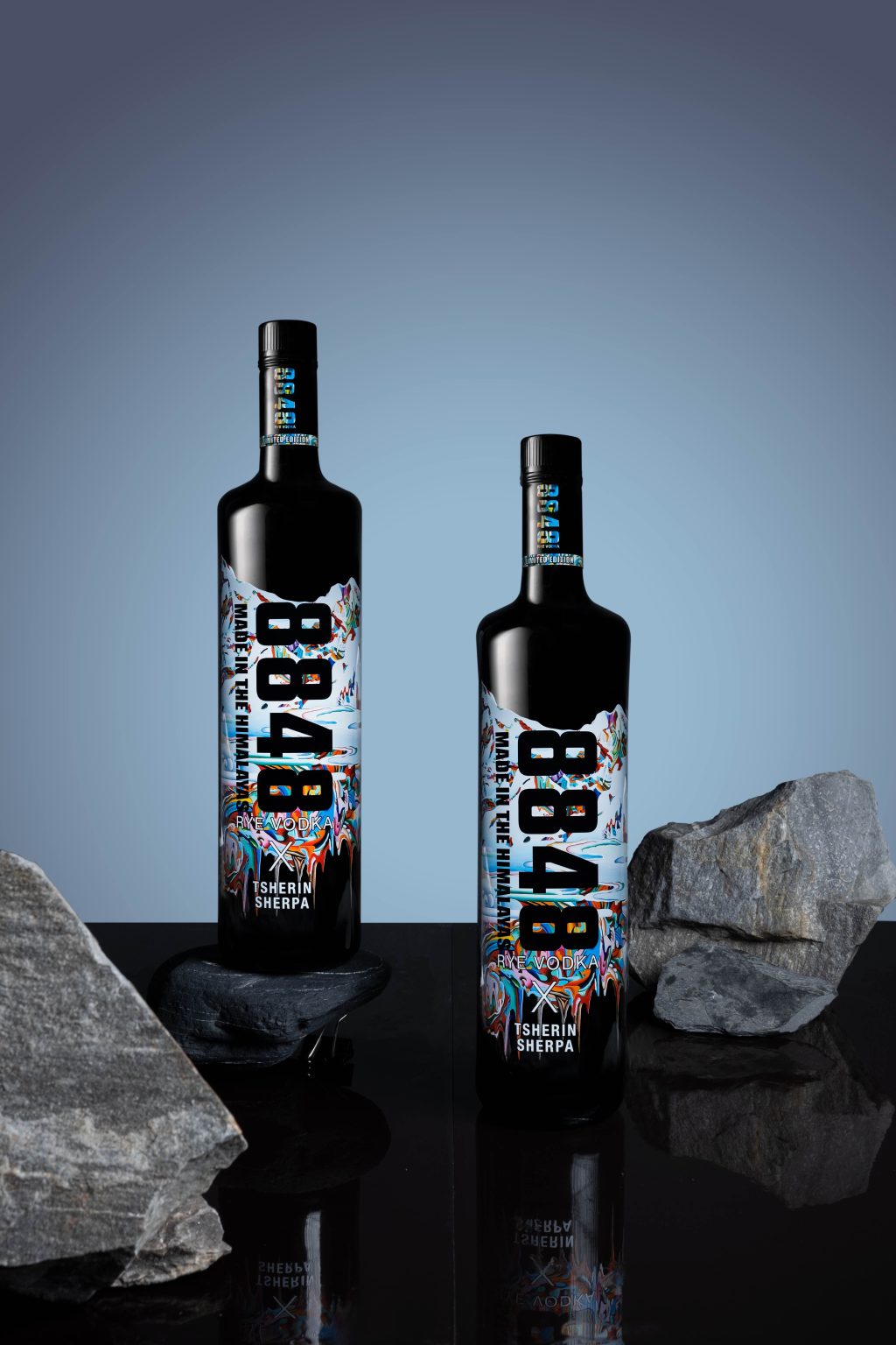 Yeti Distillery launches 8848 Rye Vodka with a limited-edition bottle in collaboration with Tsherin Sherpa
