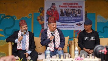 The interaction between Chinese photographers and NFPJ Nepal aims to showcase Nepal’s beauty to the world