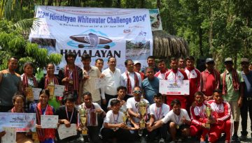 22nd Himalayan Whitewater challenge 2024 concludes successfully at Bhotekoshi River