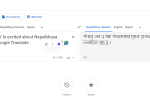 Nepalbhasa added to Google Translate, celebrated as a historic milestone