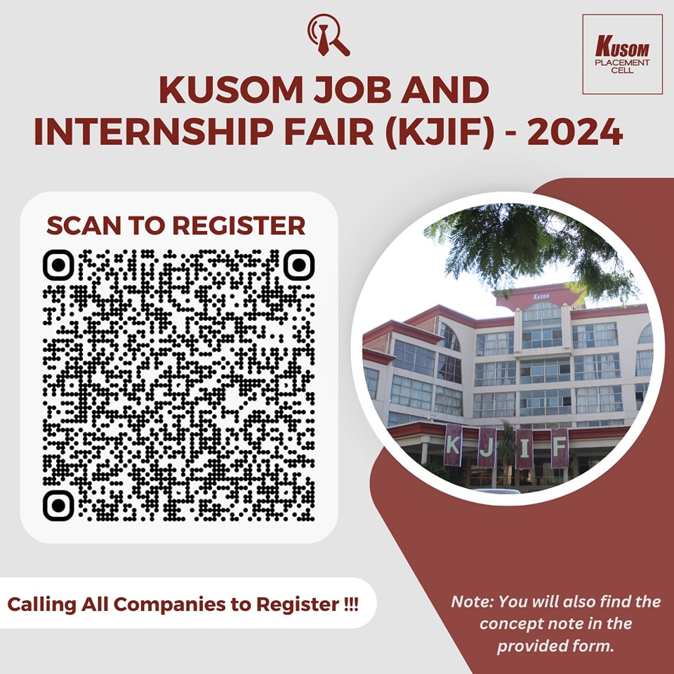 KUSOM Job and Internship Fair (KJIF)