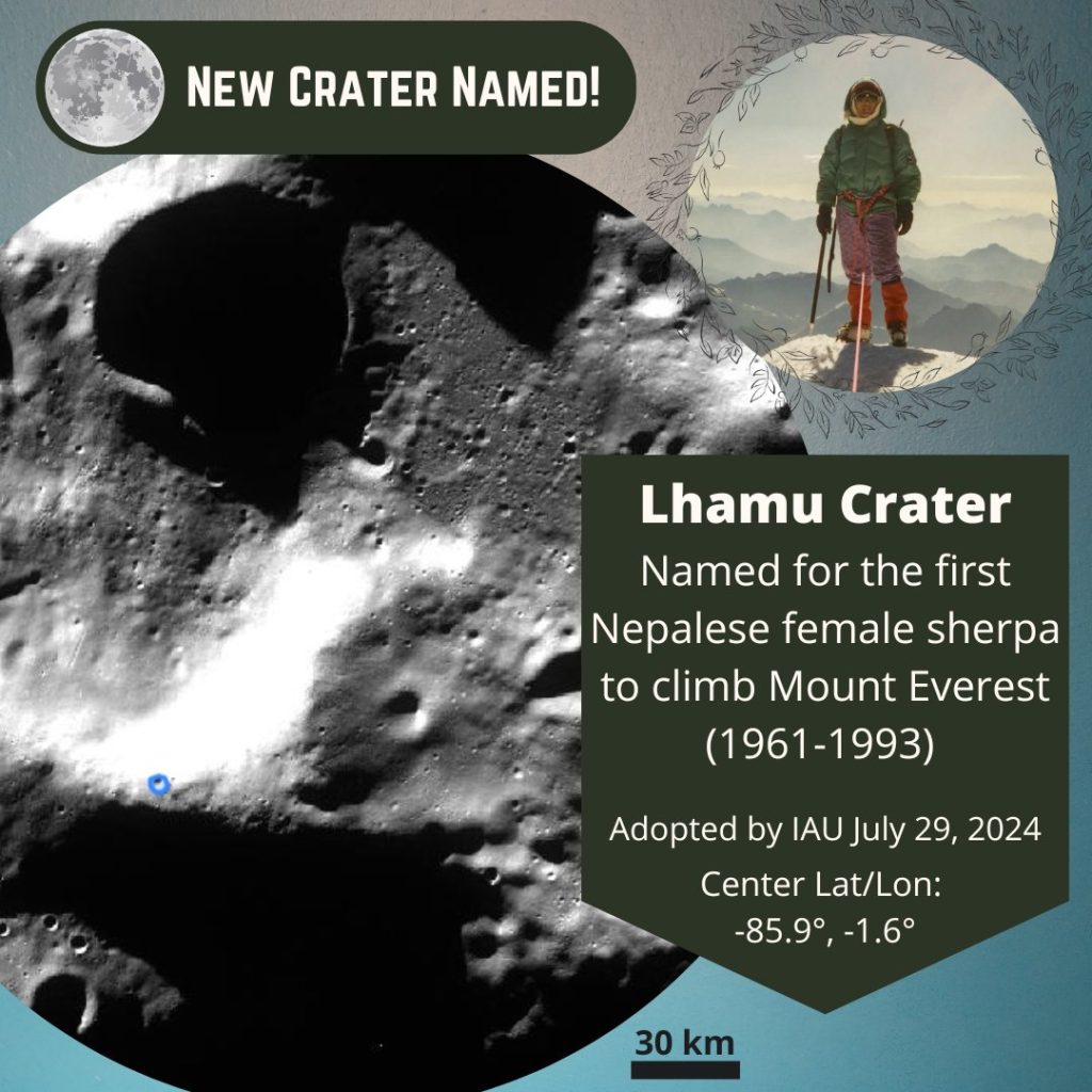 Lhamu crater