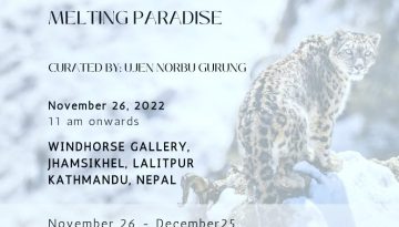 "Melting Paradise" Art Exhibition Kicks Off at Windhorse Gallery