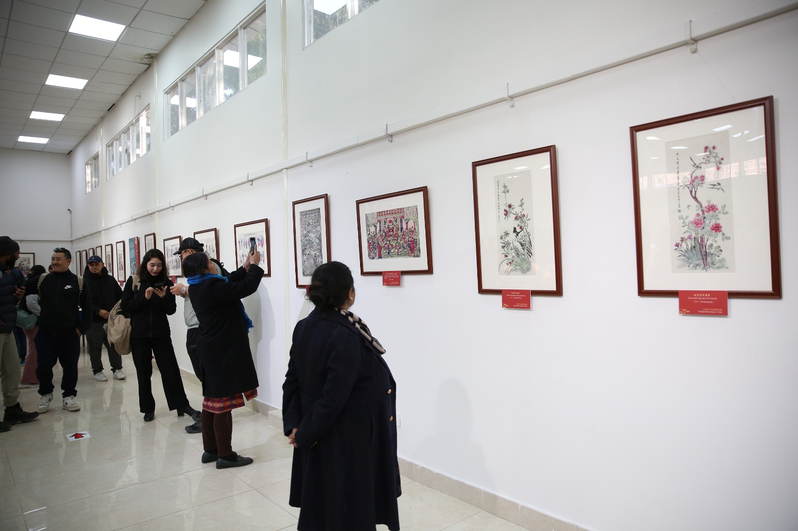 Chinese New Year Paintings Exhibition Opens in Kathmandu