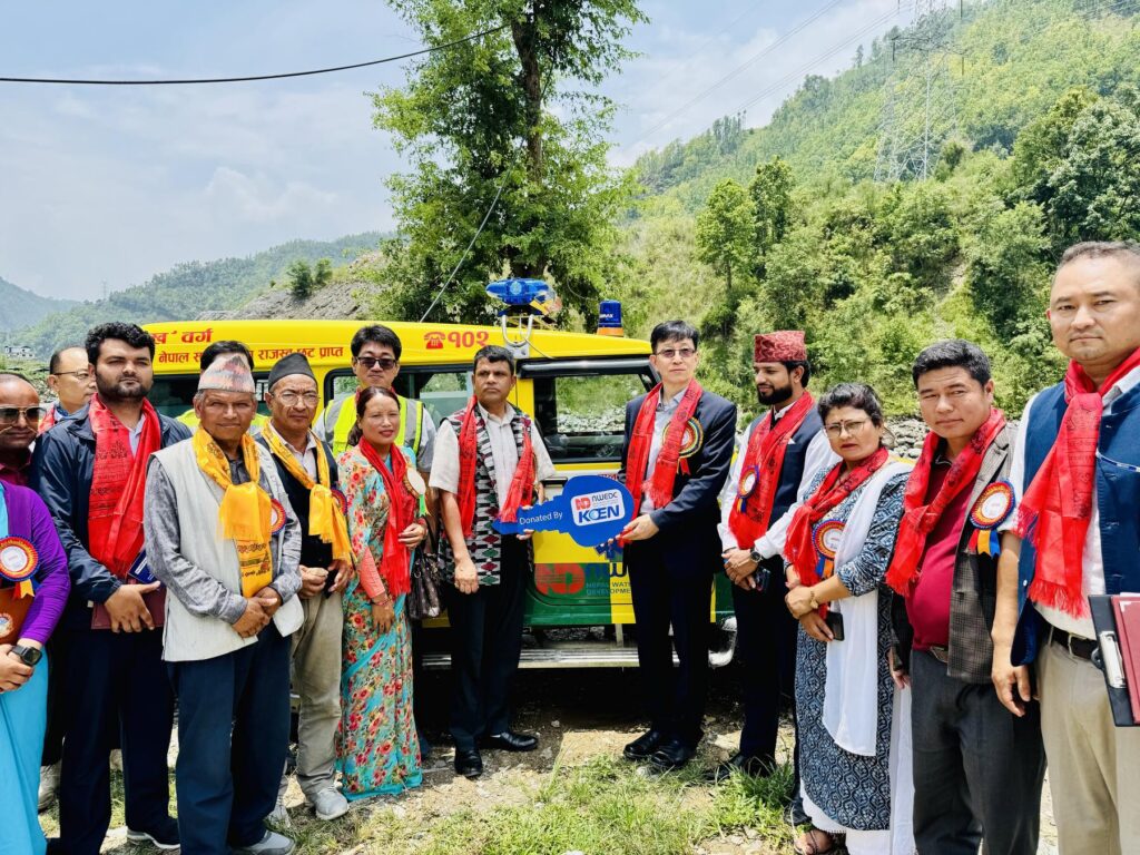 Ambulance Handover Pic 3 Uttargaya