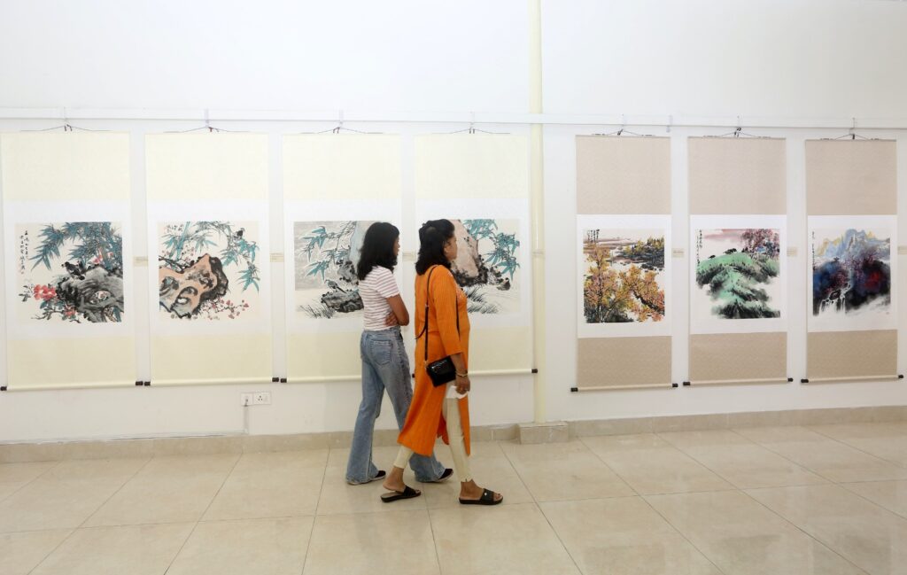 ‘Silk Road Echoes’ Art Exhibition Kicks Off in Kathmandu, Celebrating 70 Years of Nepal–China Diplomatic Ties