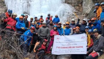 7th Ice Climbing Training