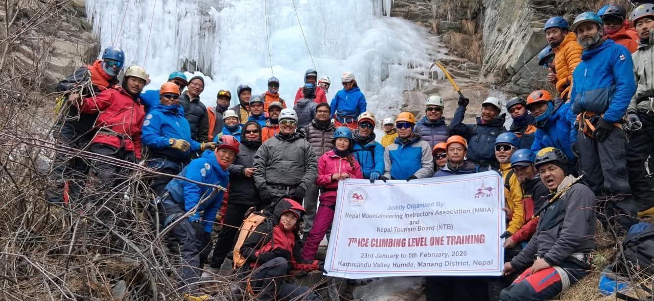 7th Ice Climbing Training
