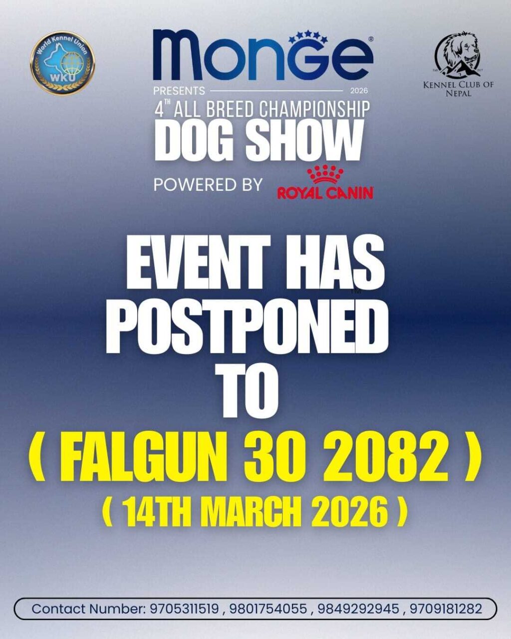 4th All Breed Championship Dog Show