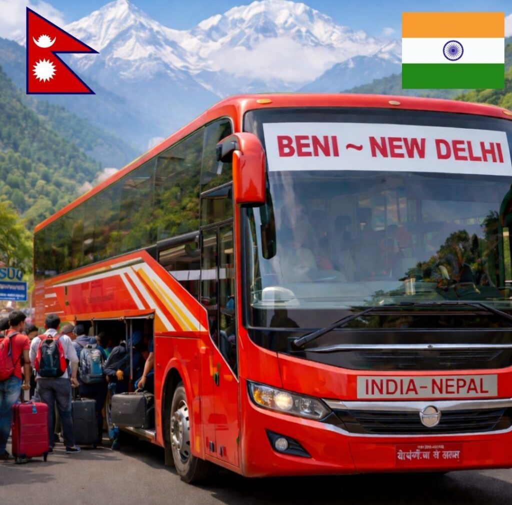 Direct bus service launched between Beni and New Delhi