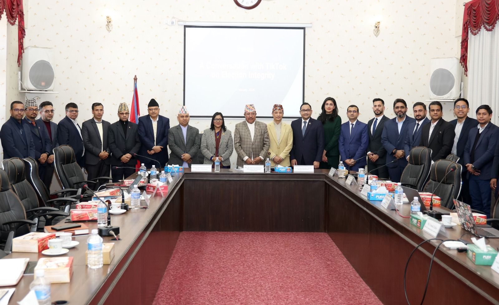 Election Commission Nepal signs MoU with TikTok