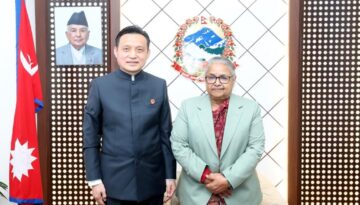 Chinese Ambassador meets PM Karki, discusses strategic ties