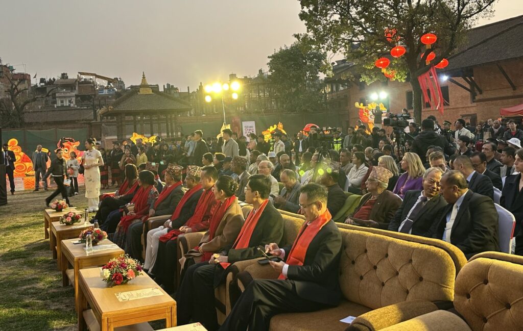 Lalitpur Glows with Chinese New Year Lantern Festival