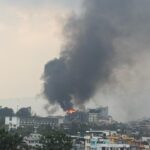 Daura Thakali Pulchowk blaze brought under control quickly