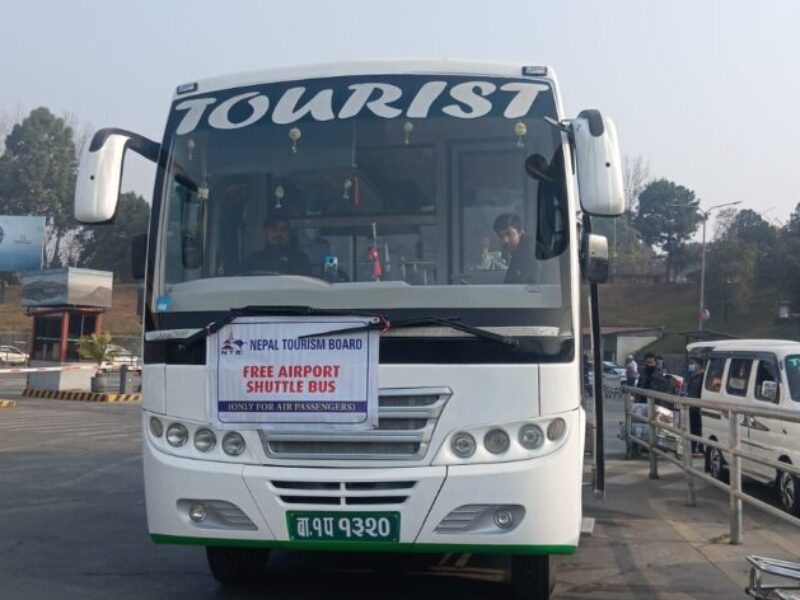 Nepal Tourism Board to Operate Free Shuttle Bus Service on Falgun 21