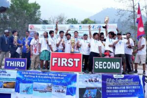 Three-Day International Rafting Festival wraps up on the Trishuli river