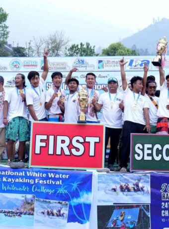 Three-Day International Rafting Festival wraps up on the Trishuli river