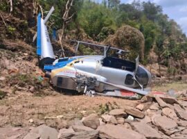 Helicopter crash