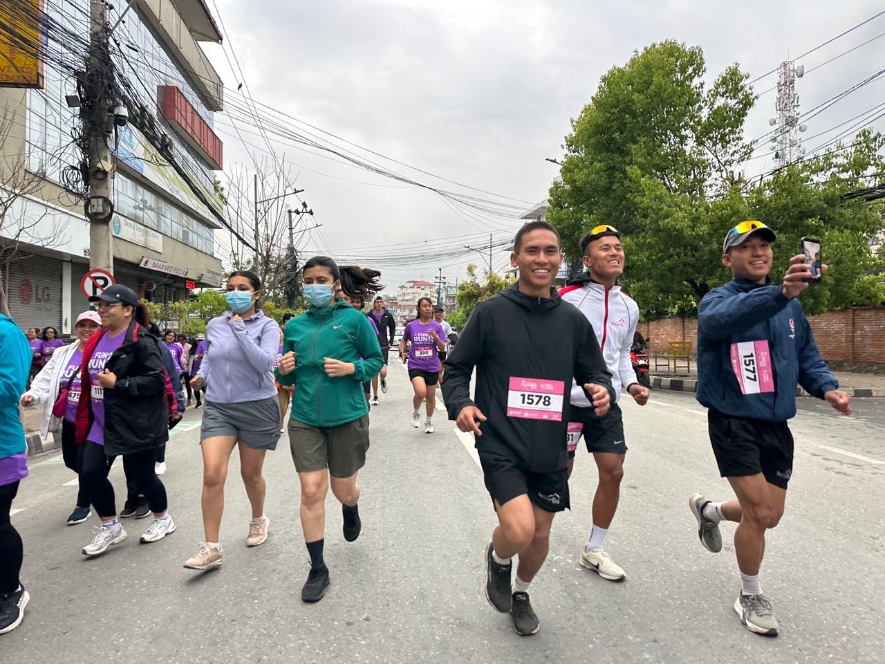 Fun Run 2026 concluded in Lalitpur with over 2,000 participants