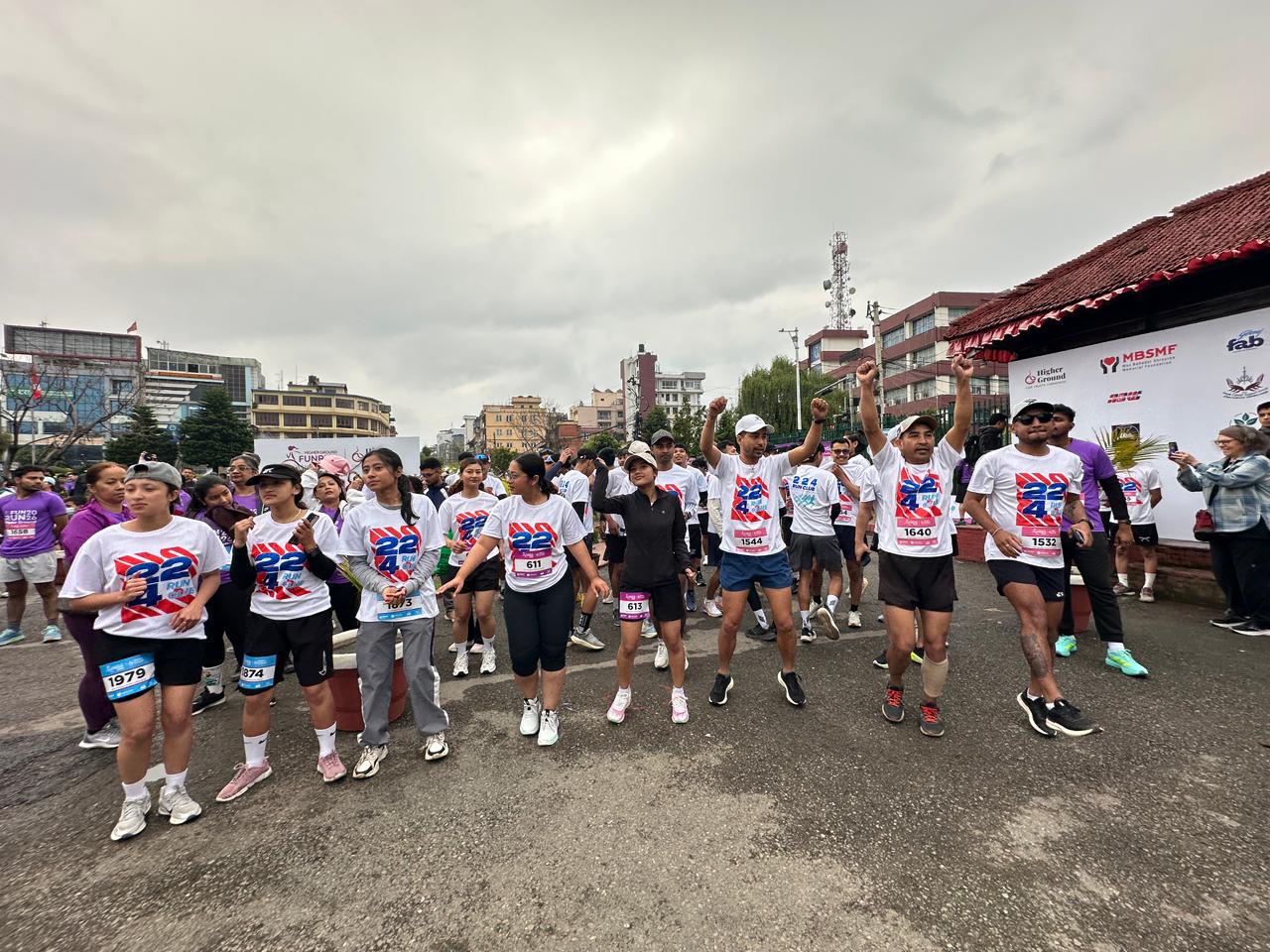 Fun Run 2026 concluded in Lalitpur with over 2,000 participants