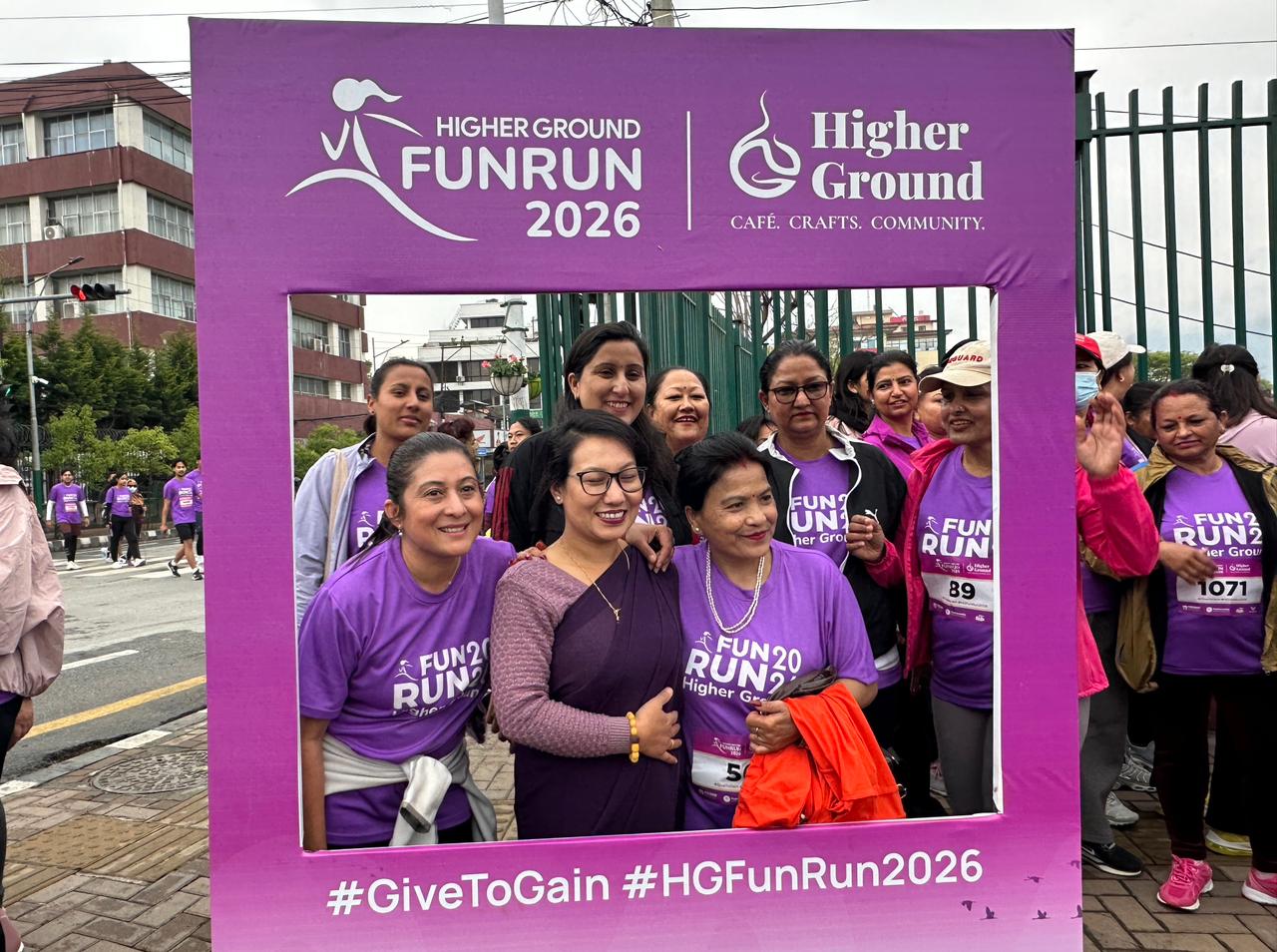 Fun Run 2026 concluded in Lalitpur with over 2,000 participants