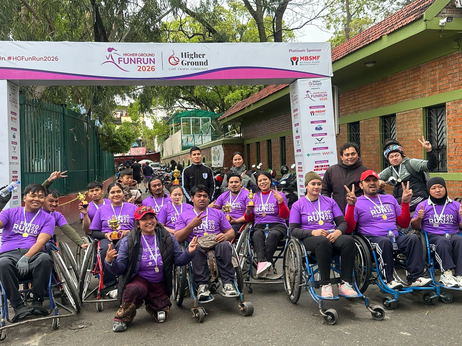 Fun Run 2026 concluded in Lalitpur with over 2,000 participants