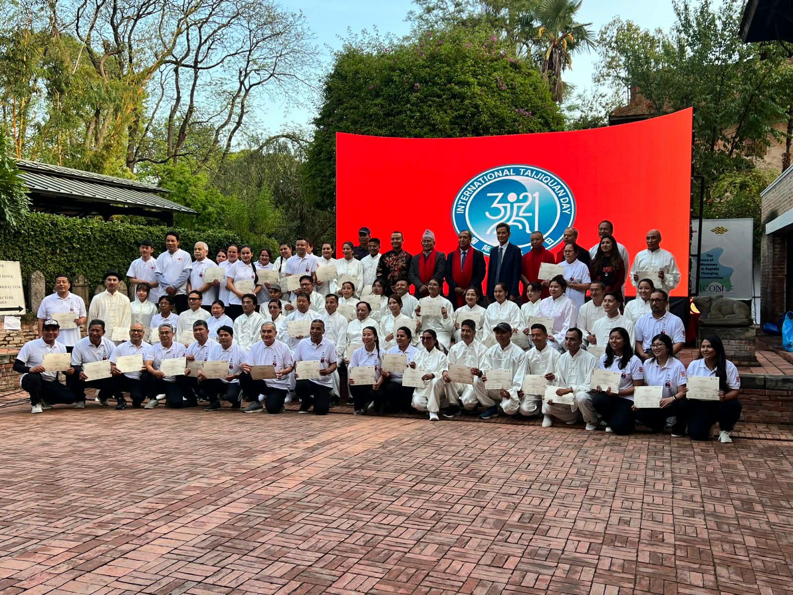 Inspiring International Tai Chi Day was observed in Patan