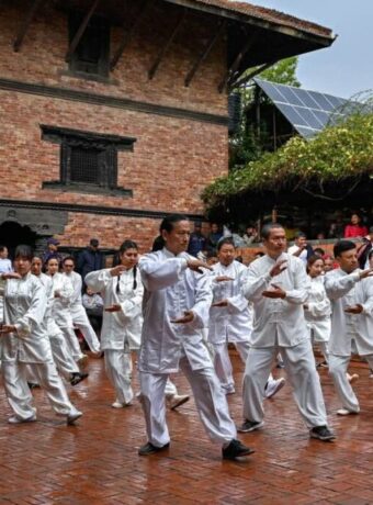 Inspiring International Tai Chi Day was observed in Patan