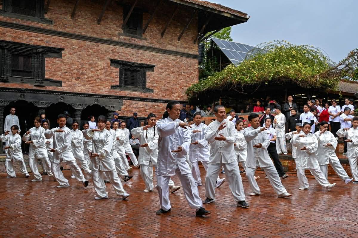 Inspiring International Tai Chi Day was observed in Patan