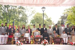Historic new cabinet sworn in under Prime Minister Balendra Shah