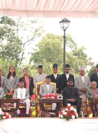 Historic new cabinet sworn in under Prime Minister Balendra Shah