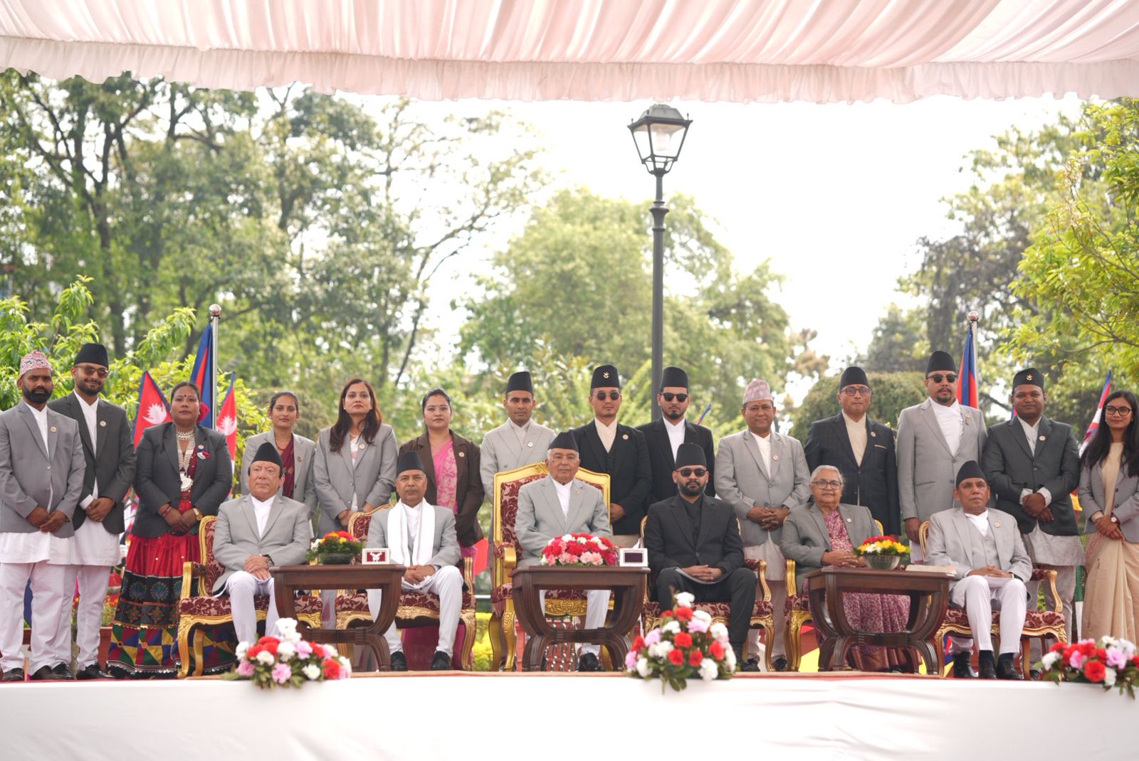 Historic new cabinet sworn in under Prime Minister Balendra Shah