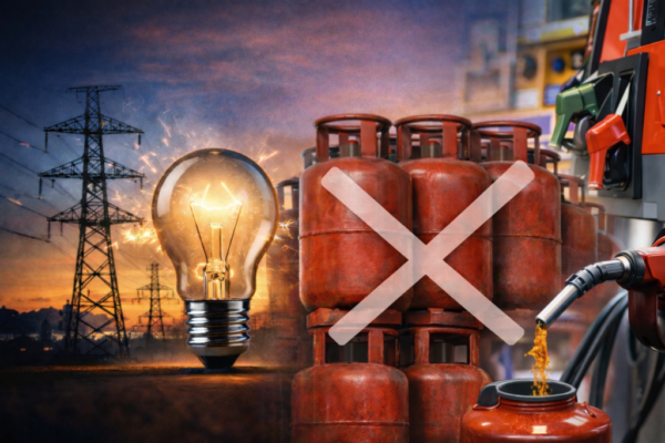 lpgas , petrol and electricity