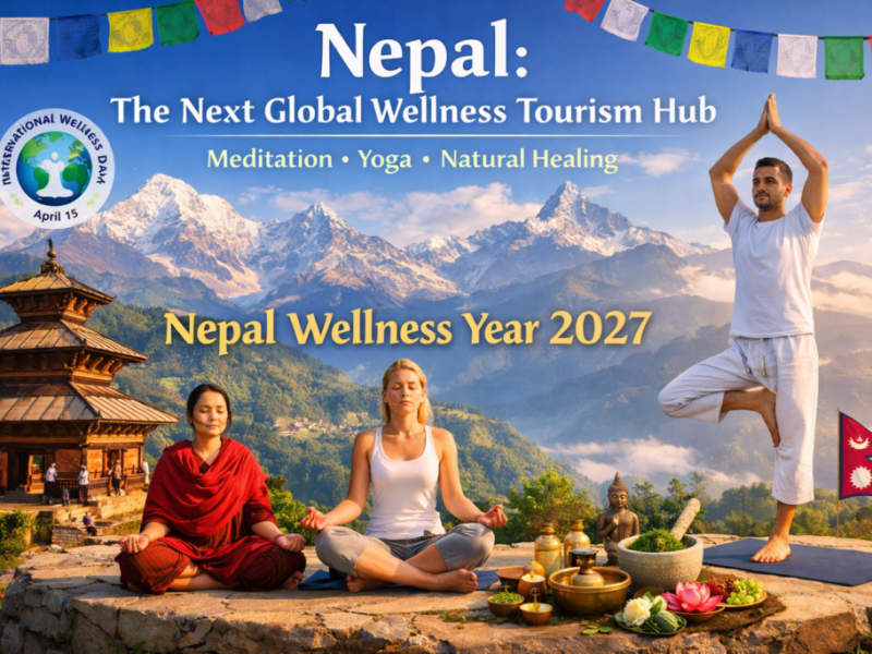 #WellnessTourism #VisitNepal #YogaInNepal #Meditation #NaturalHealing #TourismNepal #Nepal2027 #WellnessHub #TravelNepal #SustainableTourism