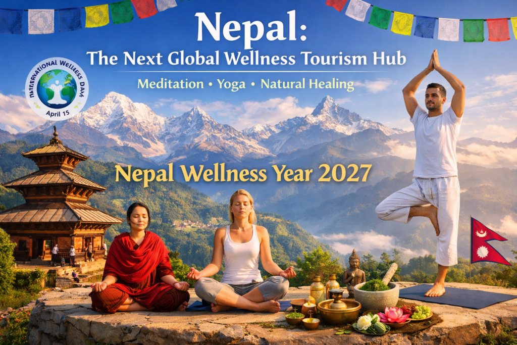 #WellnessTourism #VisitNepal #YogaInNepal #Meditation #NaturalHealing #TourismNepal #Nepal2027 #WellnessHub #TravelNepal #SustainableTourism