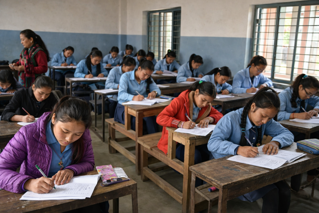 see exam,Nepal, exam