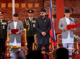 Dol Prasad Aryal sworn in as speaker of House of Representatives