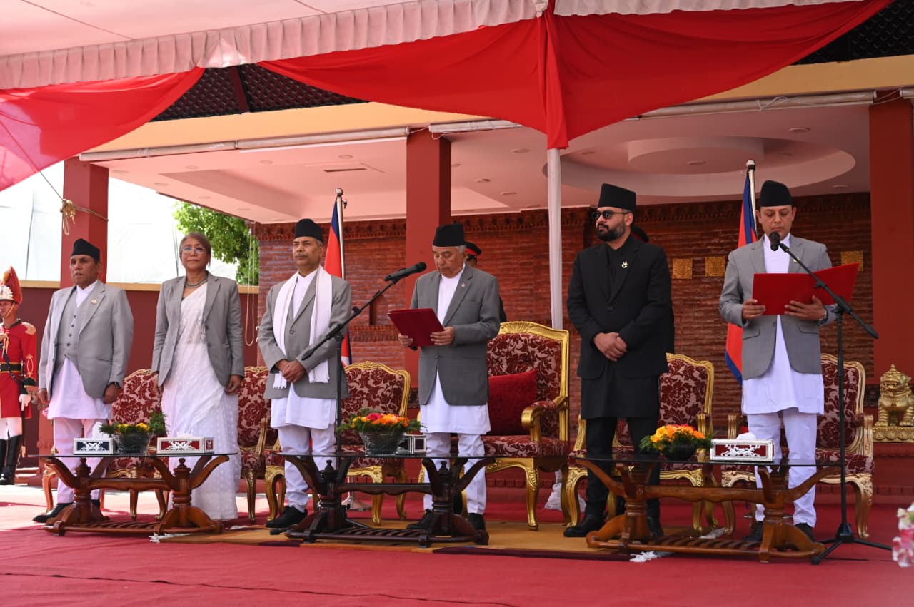 Dol Prasad Aryal sworn in as speaker of House of Representatives