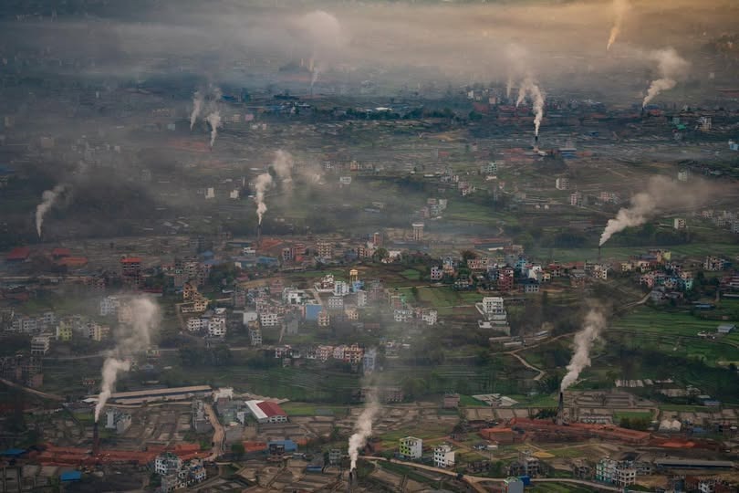 Kathmandu Chokes Under toxic air as AQI Hits 216, Ranked among World’s ,most polluted cities
