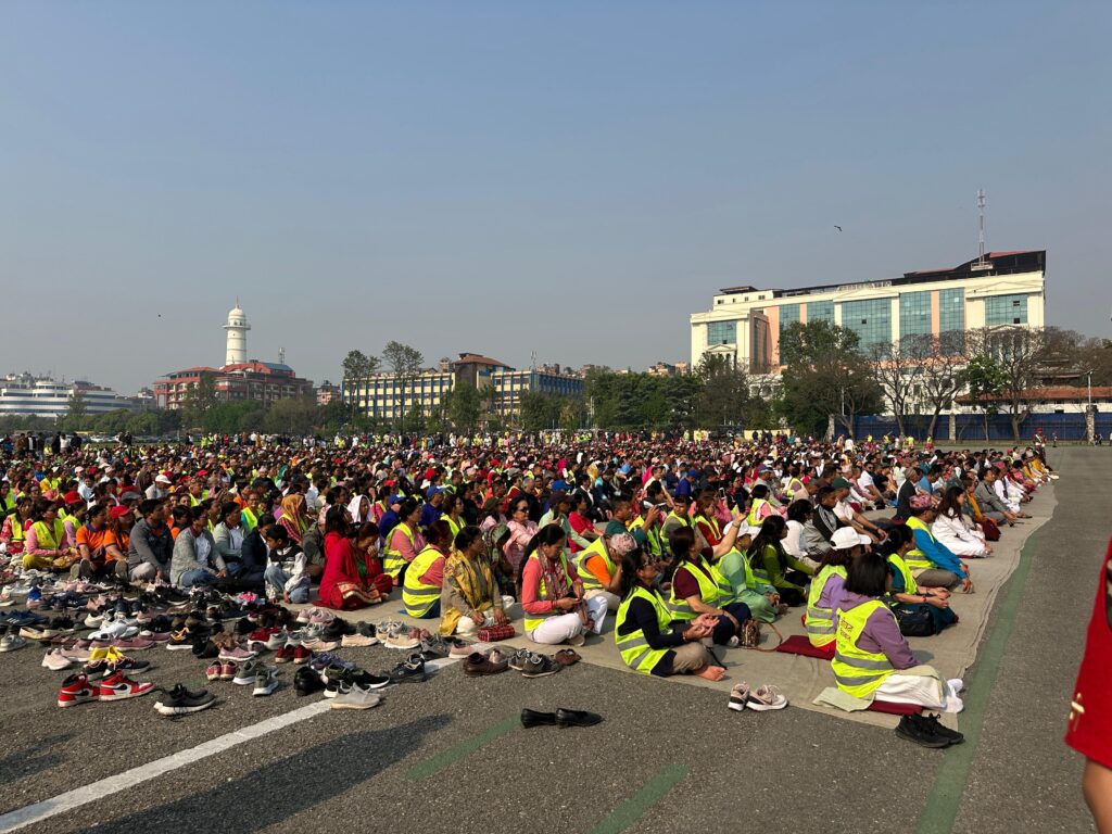 First international wellness day celebrated at Tundikhel, ‘Nepal Wellness Year 2027’ announced