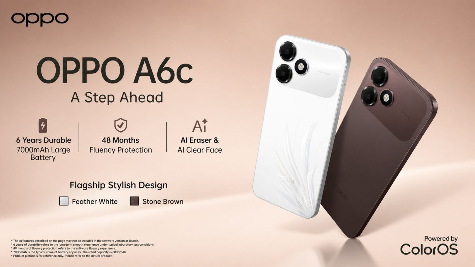 OPPO A6c Launched In Nepal With AI Features - N O W