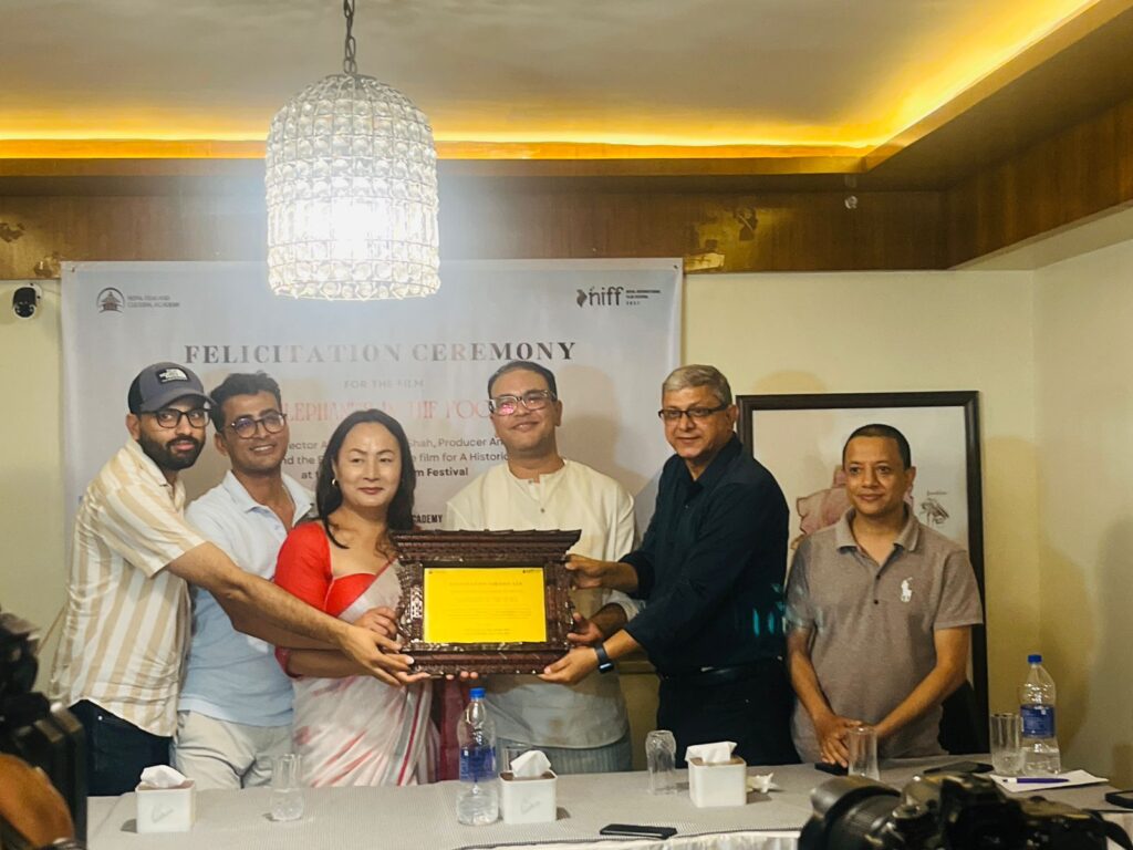 Nepal’s ‘Elephants in the Fog’ team honoured after historic Cannes Triumph