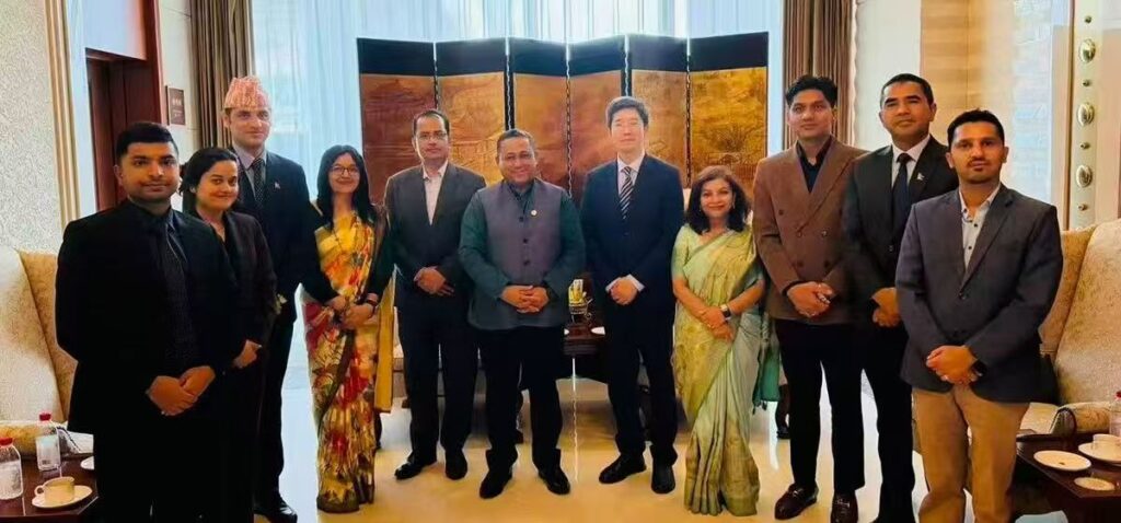 Foreign Minister Shishir Khanal reaches Beijing for official China visit