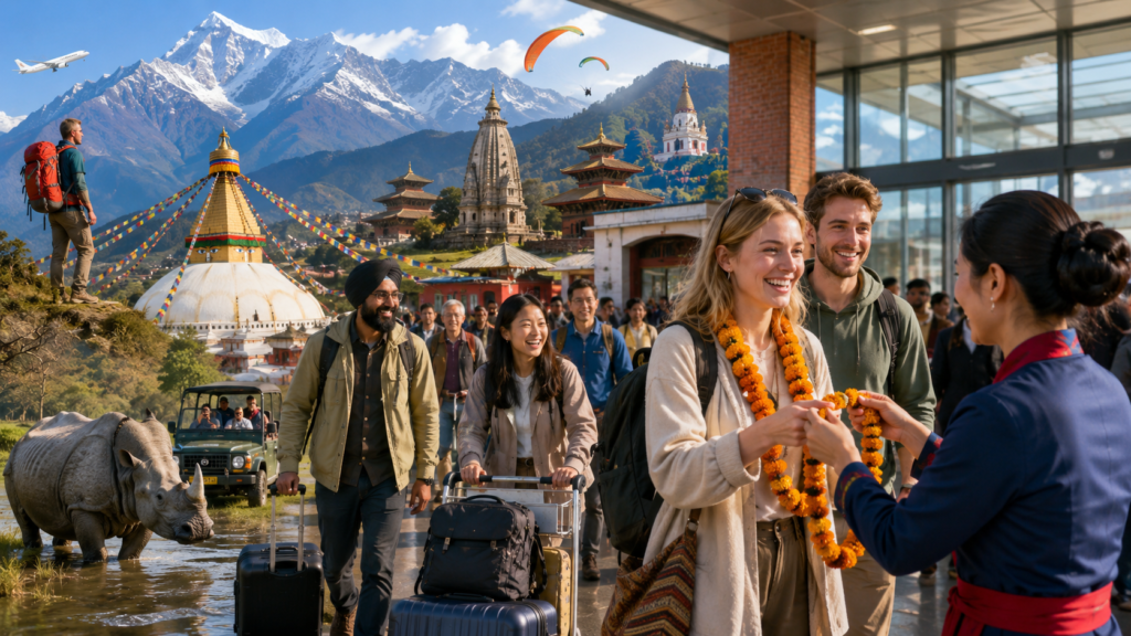 Nepal sees 19.5 Percent rise in Tourist arrivals in June 2026
