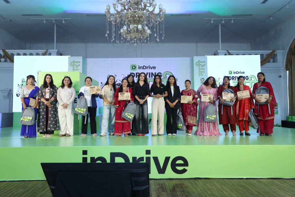 inDrive Empowers First Women Drivers through Driving Naari Nepal