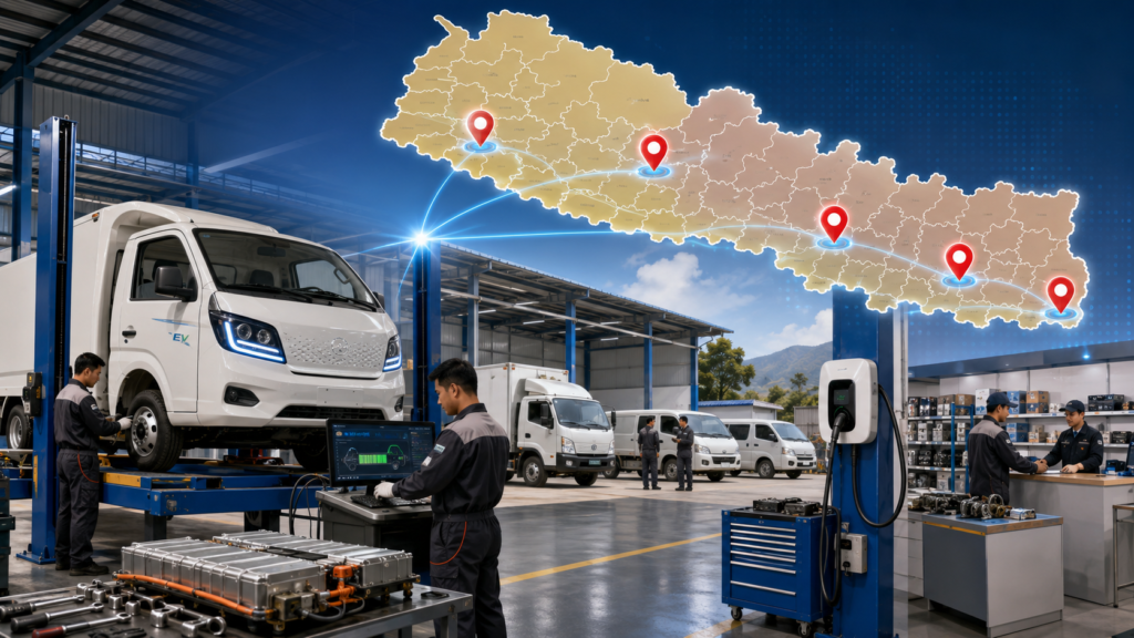 FOTON expands EV Service Network to over 21 locations in Nepal