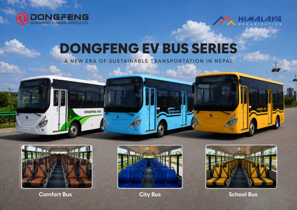 Dongfeng Introduces 7.2-Metre Electric Bus Series for Sustainable Transportation in Nepal