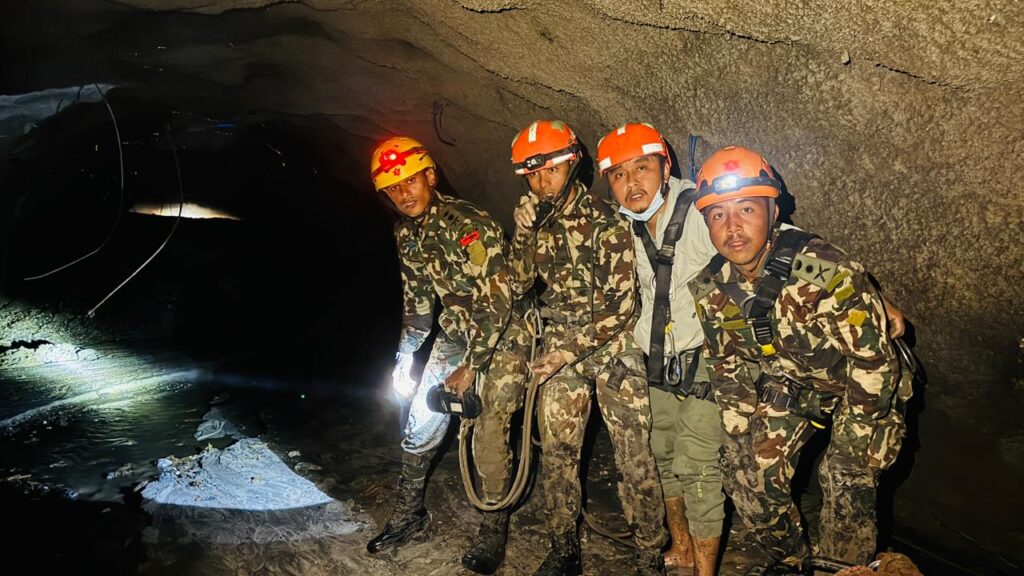 Nepal Army Ends Search Inside Rasuwagadhi Hydropower Tunnel